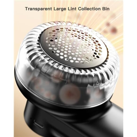 Rechargeable Lint Shaver with Digital Display lint remover - Picture 7 of 8